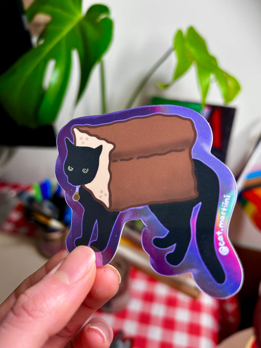 Olive Toast Sticker