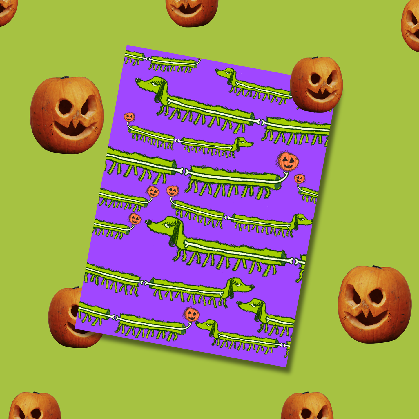 Spook Dog Card