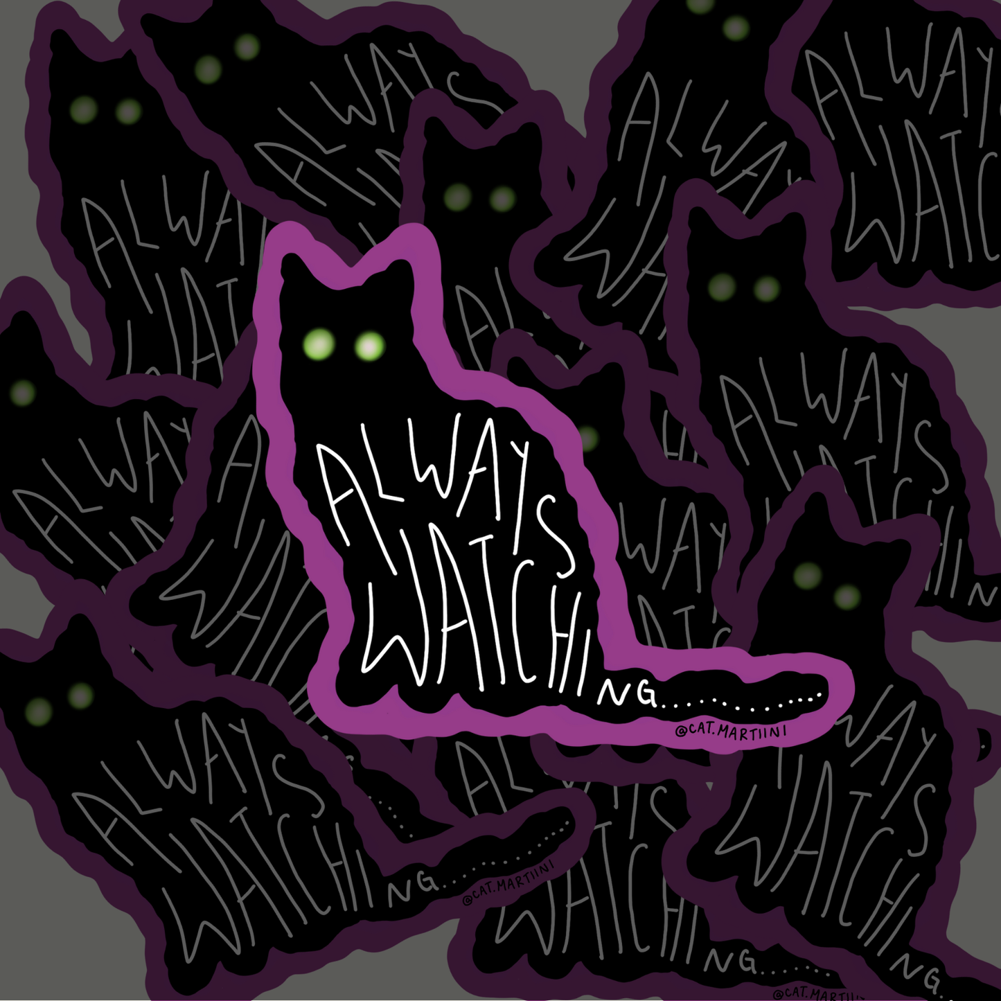 Always Watching Sticker