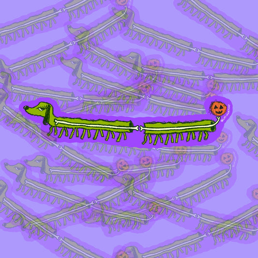 hallowEEn bAbY dog sTickeR