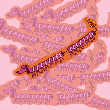 Birthday Dog Sticker