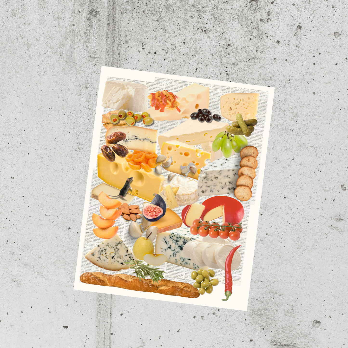 Gxrls Luv Charcuterie 8.5 x 11 Print