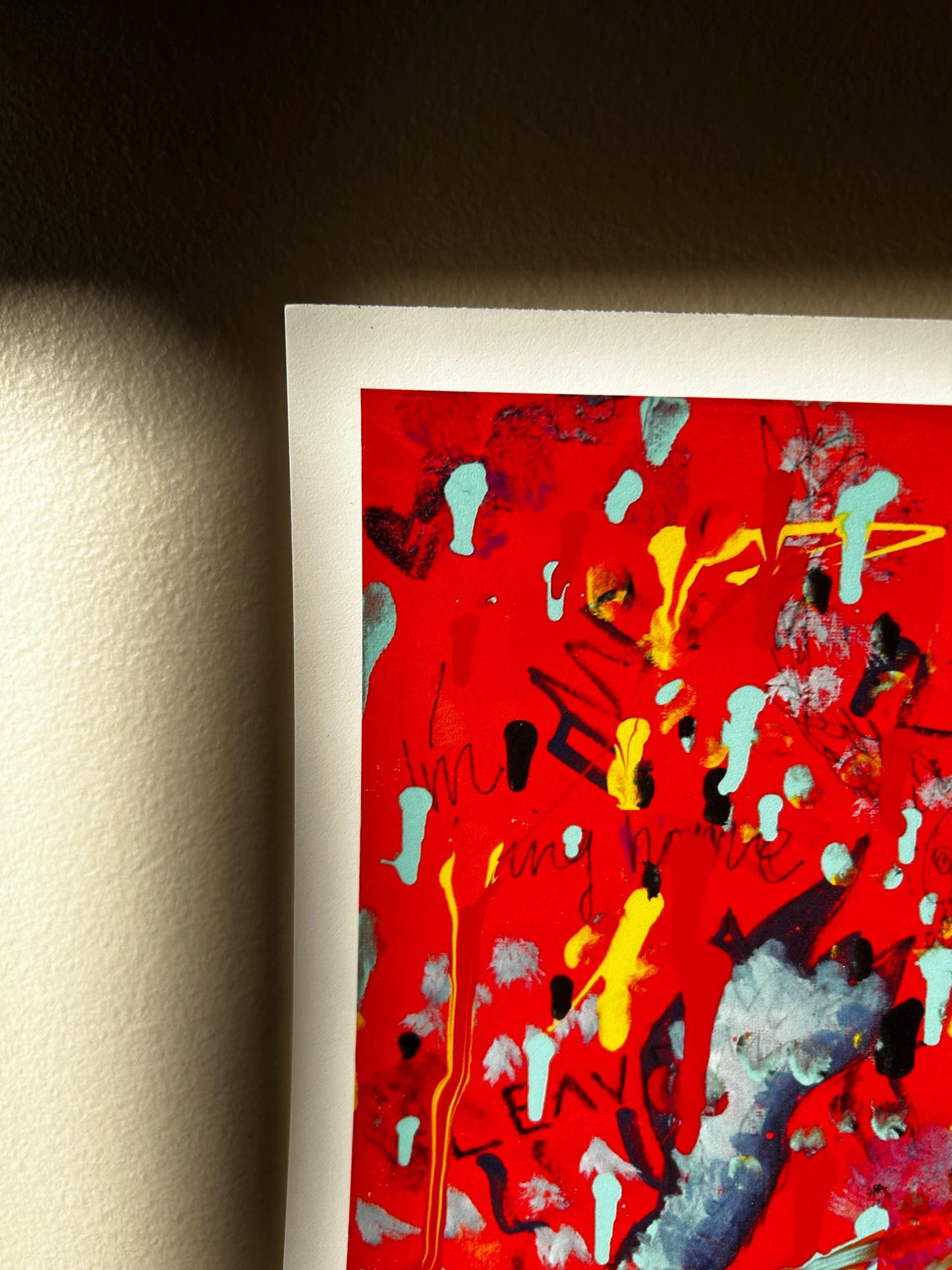 Red Print 9x11
