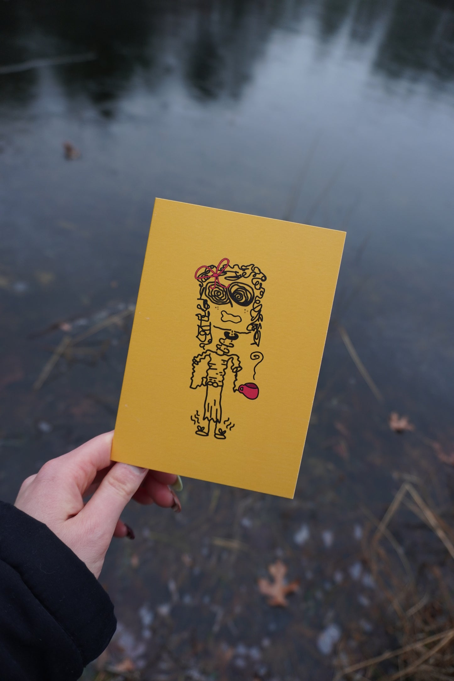 Coffee Girl Card