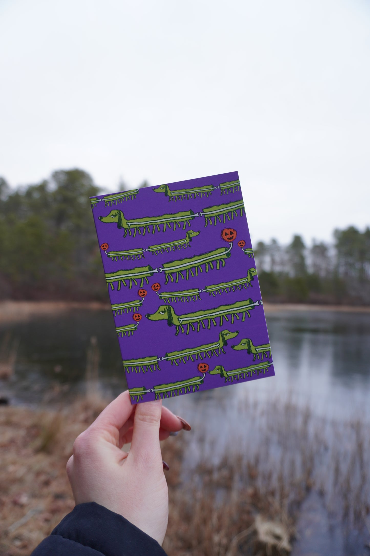 Spook Dog Card