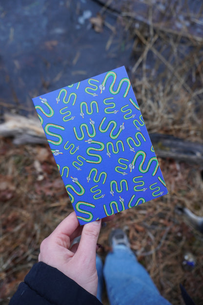 Rainbow Snake Card