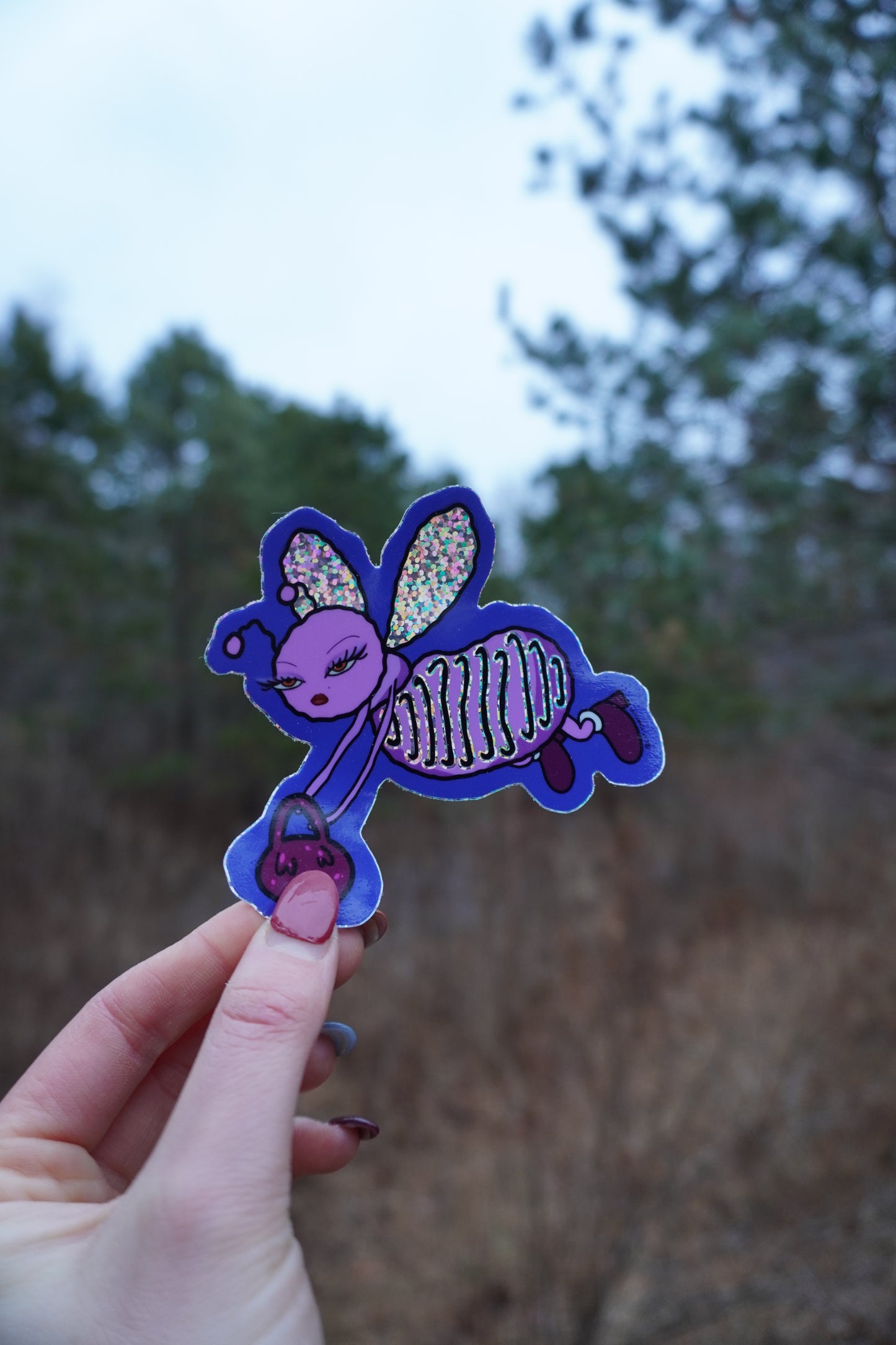 Busy Business Bee Sticker
