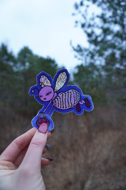 Busy Business Bee Sticker