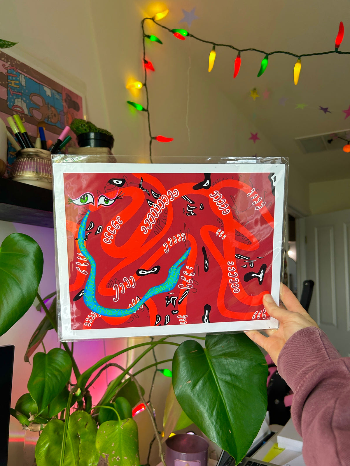 Snake Soup Print