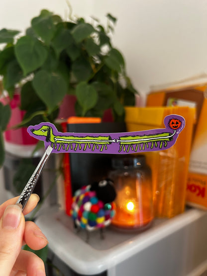 Halloween Baby Dog Sticker