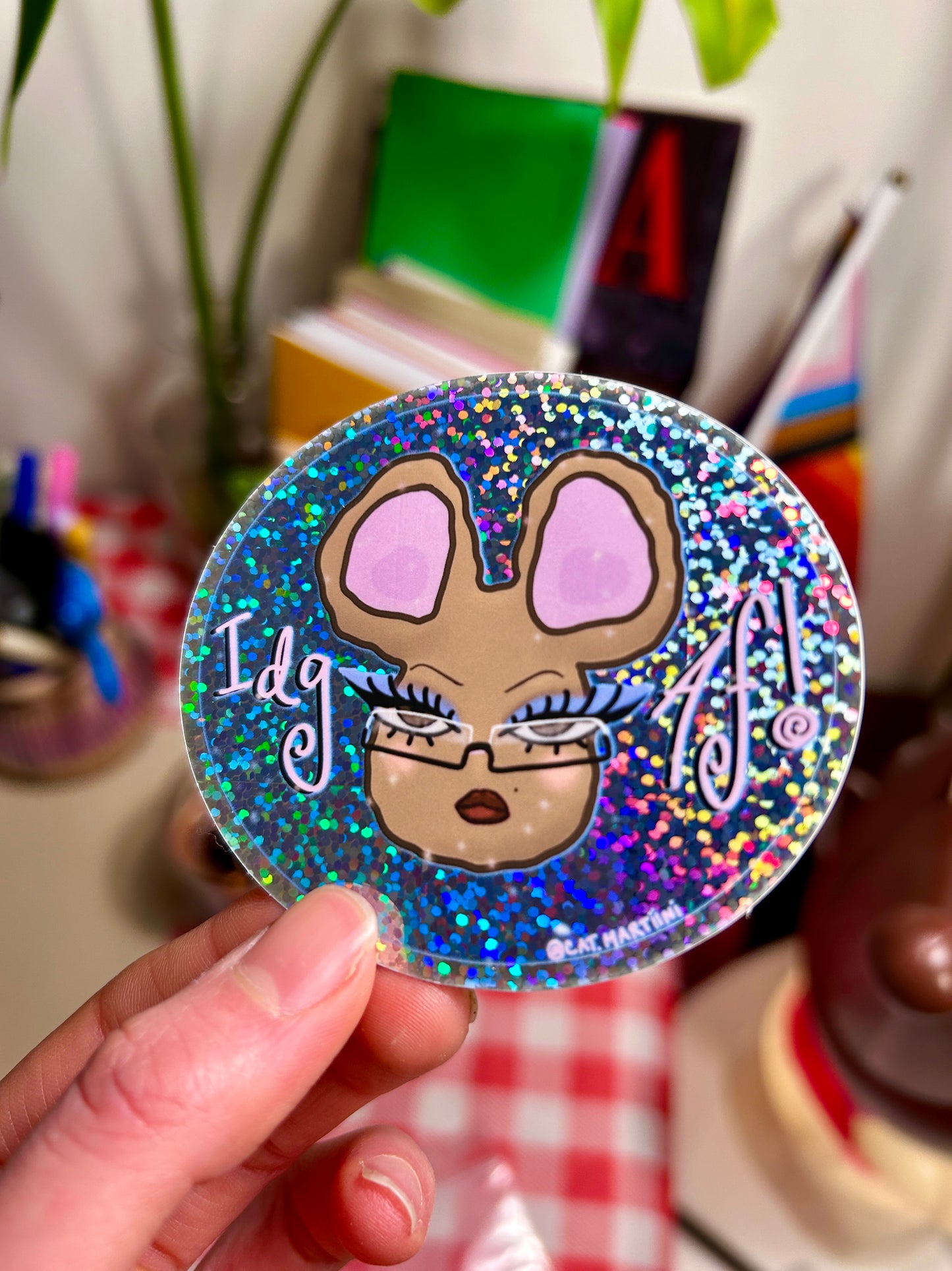 IDGAF Sticker
