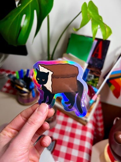Olive Toast Sticker