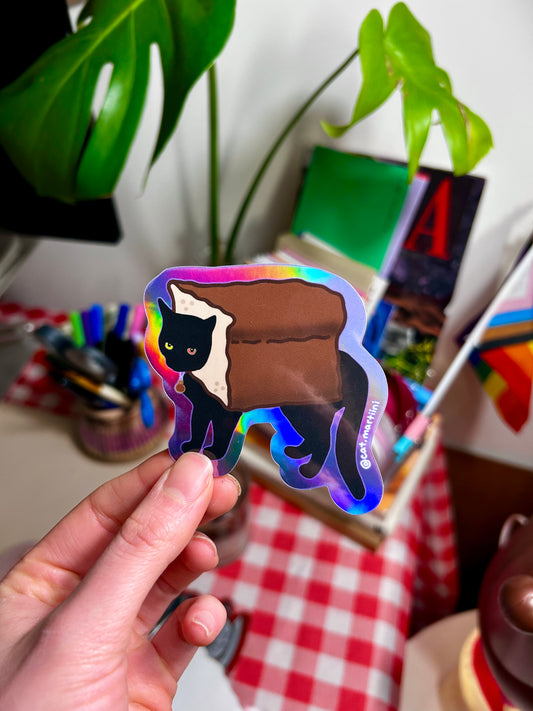 Olive Toast Sticker