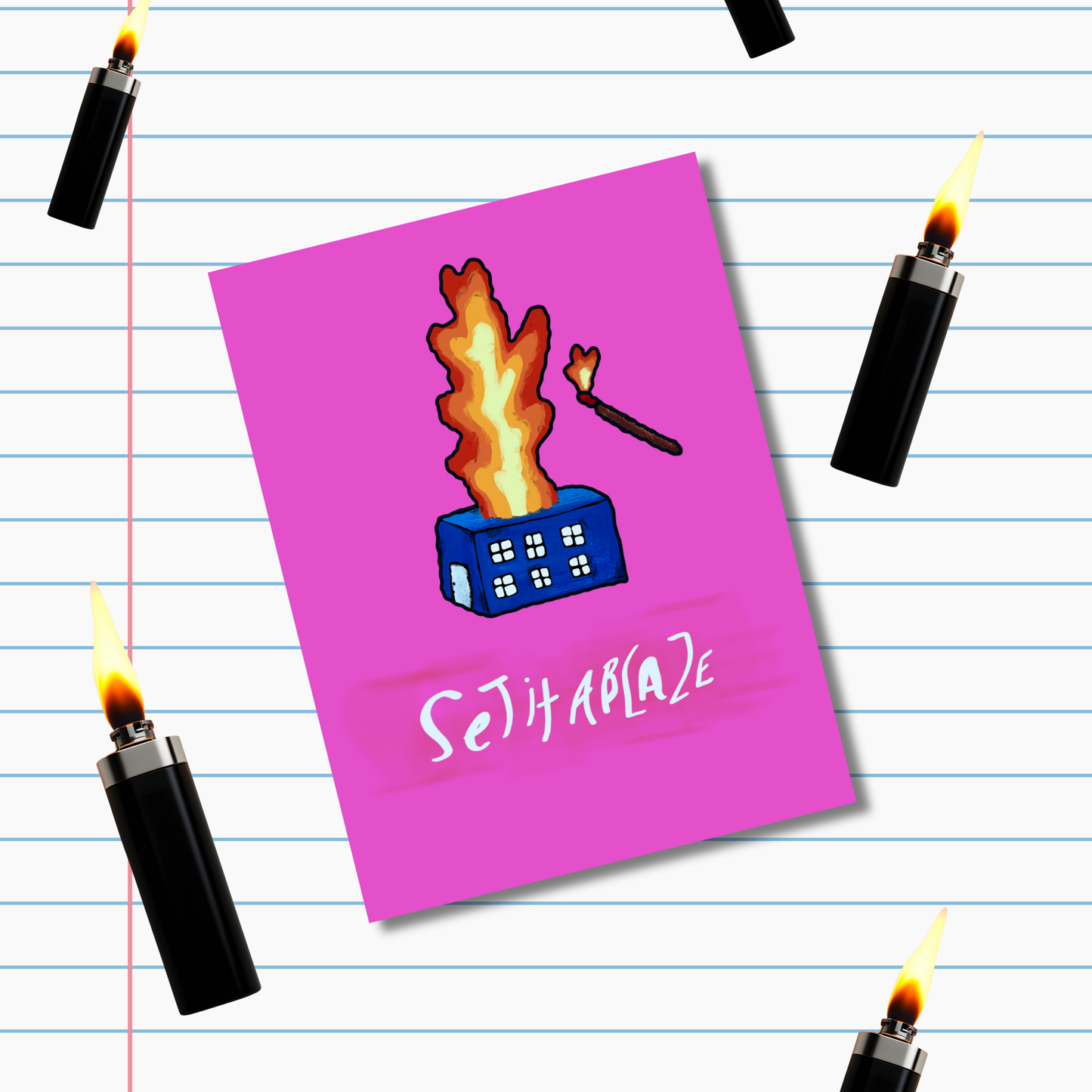 Set it Ablaze Card
